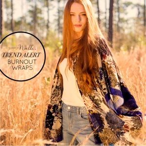 NEW! SIMPLY NOELLE | BURN OUT BODY WRAP |SCARF